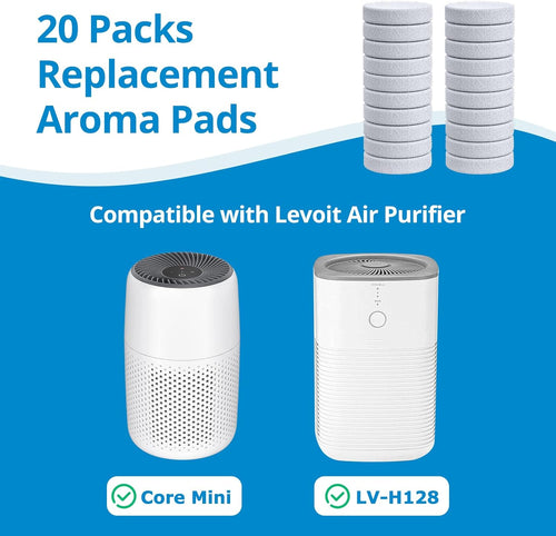 Core Mini Aroma Pads Replacement for LEVOIT LV-H128, Core Mini Air Purifier