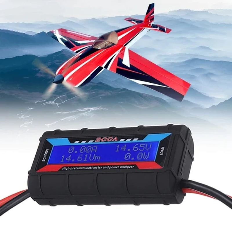 200A DC Digital Monitor LCD Volt Amp Meter Analyzer for RC Battery Solar Power