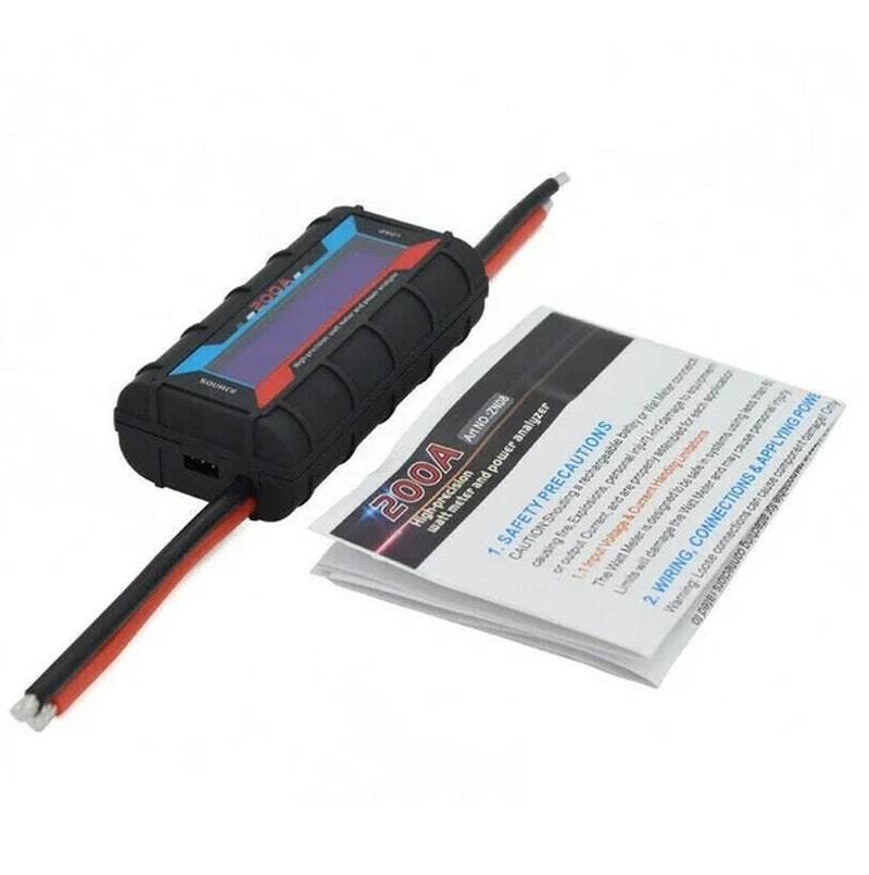 200A DC Digital Monitor LCD Volt Amp Meter Analyzer for RC Battery Solar Power
