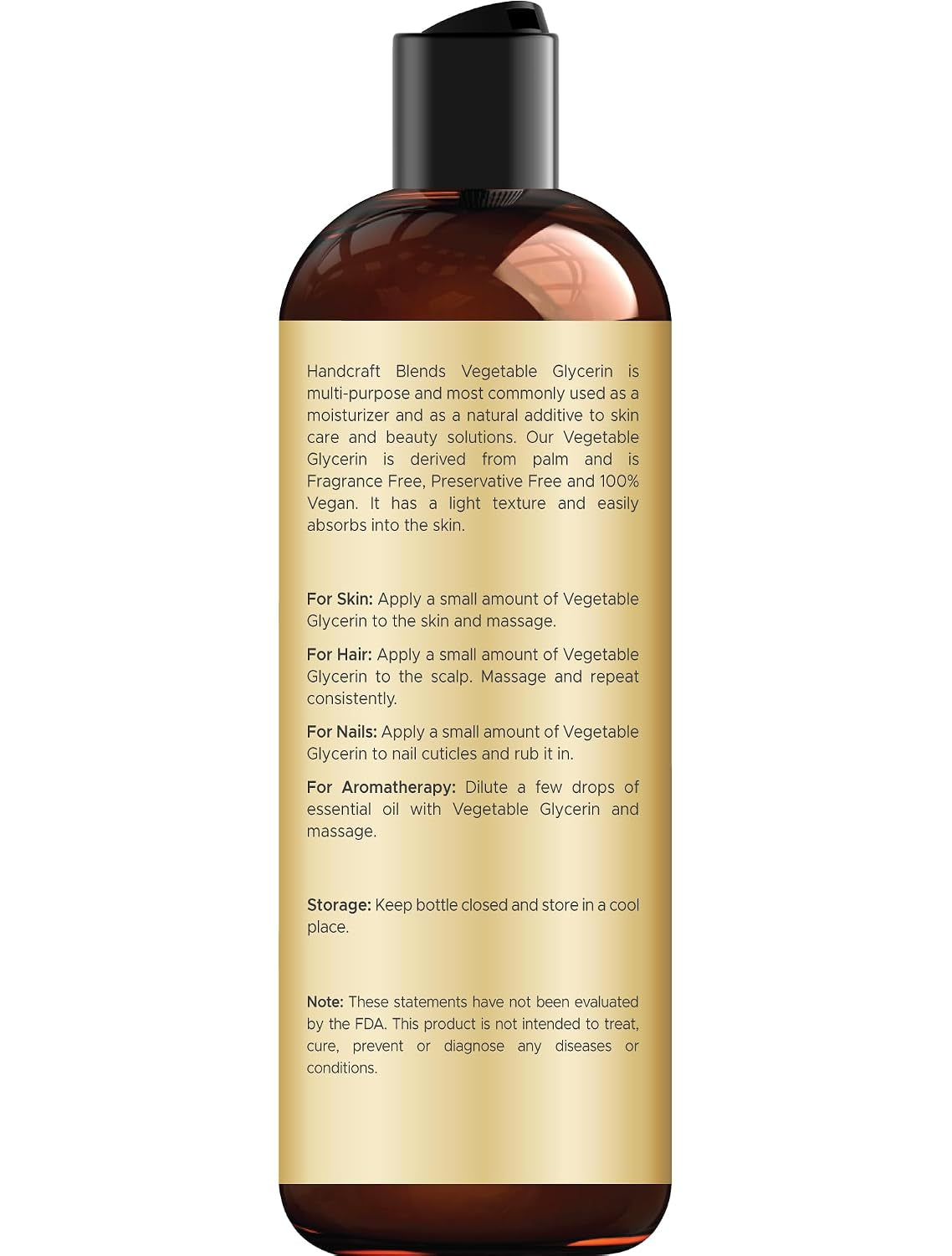 Vegetable Glycerin - 8 Fl Oz