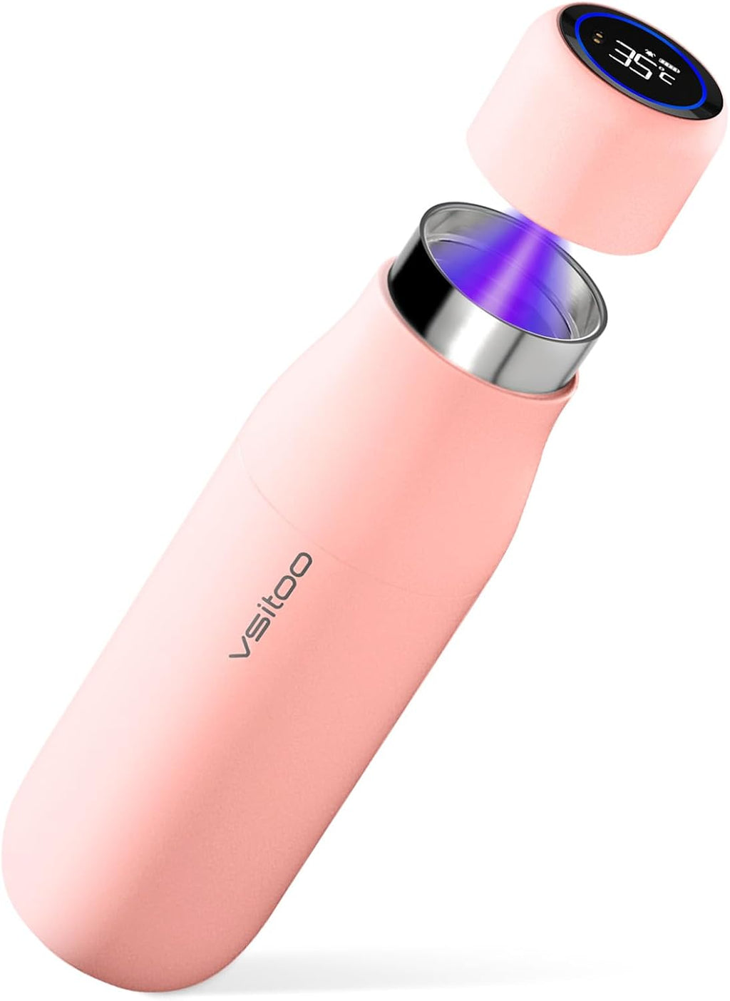 S1 15Oz Mini Insulated Stainless Steel Self-Cleaning Water Bottle