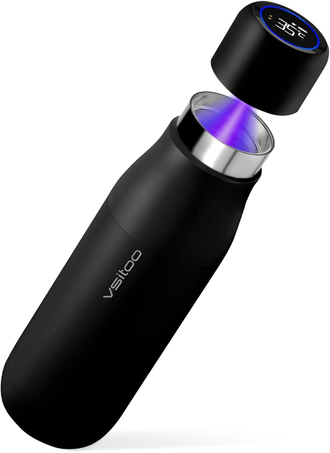 S1 15Oz Mini Insulated Stainless Steel Self-Cleaning Water Bottle